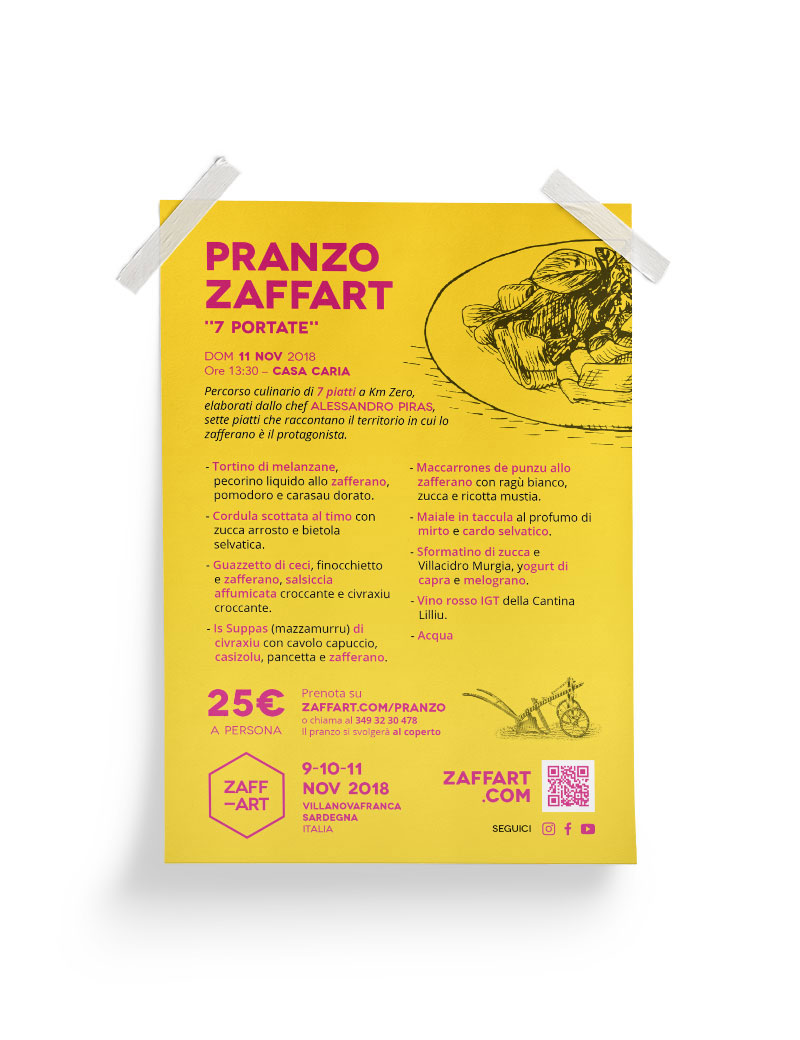 Menu-Pranzo-Zaffart-2018 Diseño Menu Pranzo Zaffart 2018